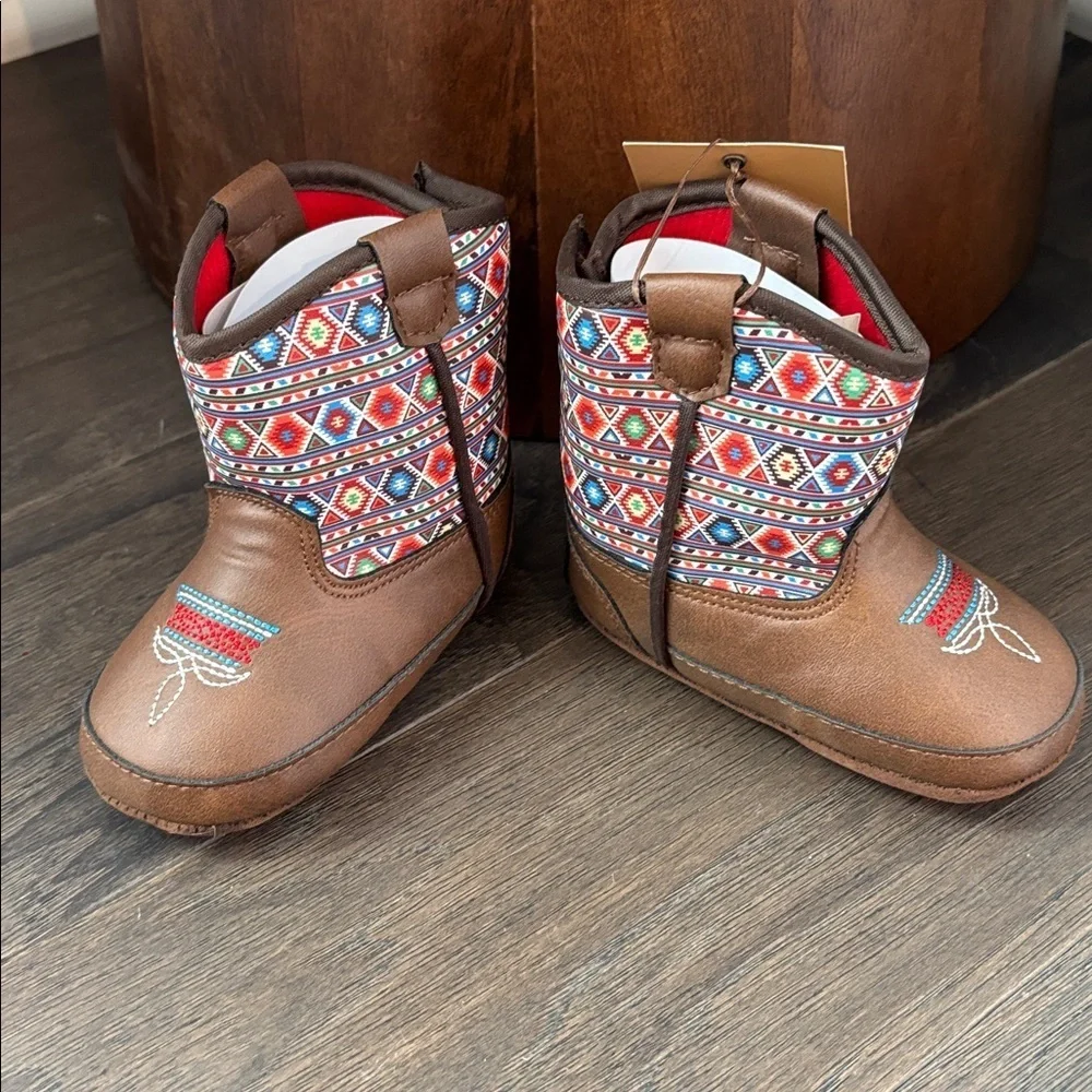 Twister Daniella Baby Buckers Booties,soft lining,soft soles w/traction,easy on